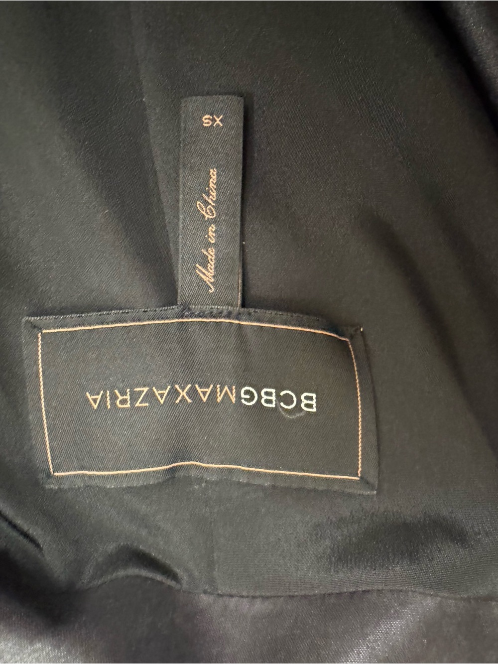 BCBGMaxAzria Black Lined Jacket - Picture 4 of 5